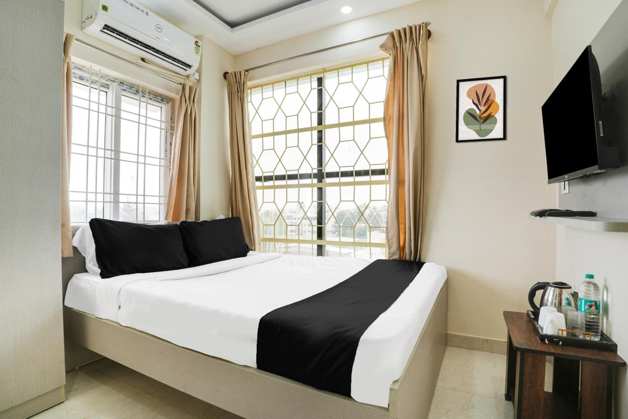 Super Hotel O Bangalore Near Reva Circle Formerly Cka Boarding Yelahanka ภายนอก รูปภาพ